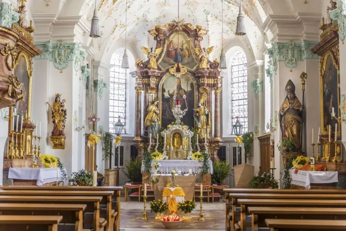Framed Print : Church of St. Valentin in Marzoll near Bad Reichenhall, Upper Bavaria, Bavaria, Germany Framed Print : Church of St. Valentin in Marzoll near Bad Reichenhall, Upper Bavaria, Bavaria, Germany