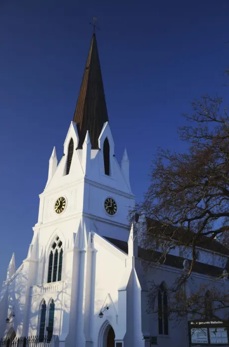 Framed Print : Church, Stellenbosch, Western Cape, South Africa Framed Print : Church, Stellenbosch, Western Cape, South Africa