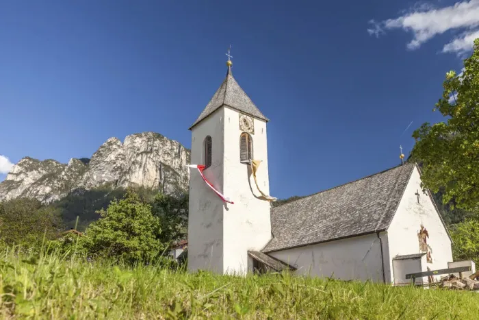 Framed Print : The church of Ums am Schlern, South Tyrol, Italy Framed Print : The church of Ums am Schlern, South Tyrol, Italy