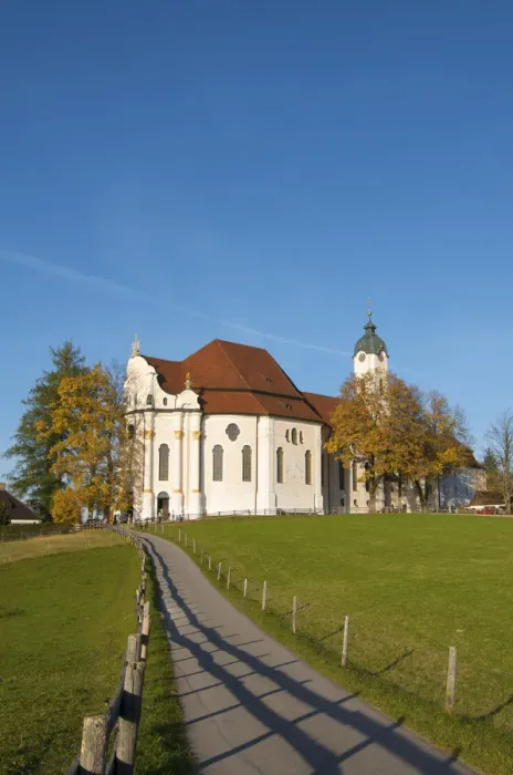 Framed Print : Church Wieskirche near Steingaden, Allgaeu, Bavaria, Germany Framed Print : Church Wieskirche near Steingaden, Allgaeu, Bavaria, Germany