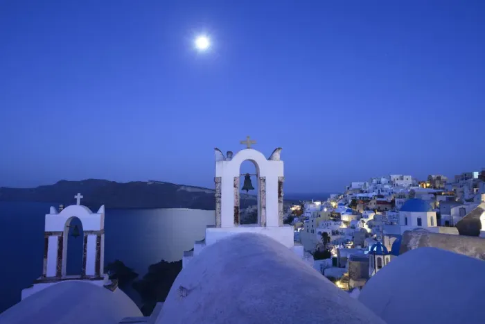 Framed Print : Churches at Oia, Santorini, Kyclades, South Aegean, Greece, Europe Framed Print : Churches at Oia, Santorini, Kyclades, South Aegean, Greece, Europe