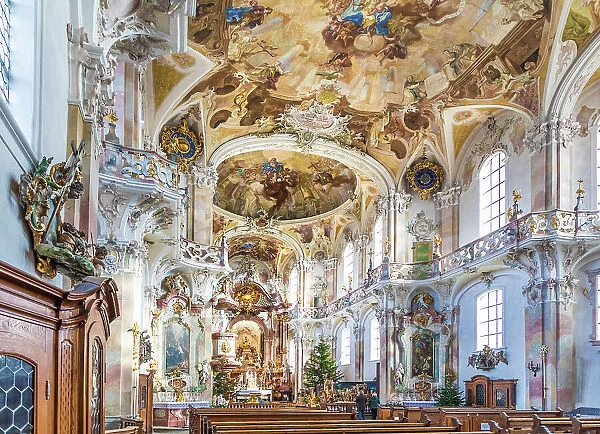 Cistercian monastery Birnau, Baden-Wurttemberg, Germany