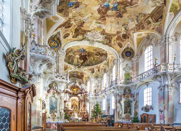 Framed Print : Cistercian monastery Birnau, Baden-Wurttemberg, Germany
