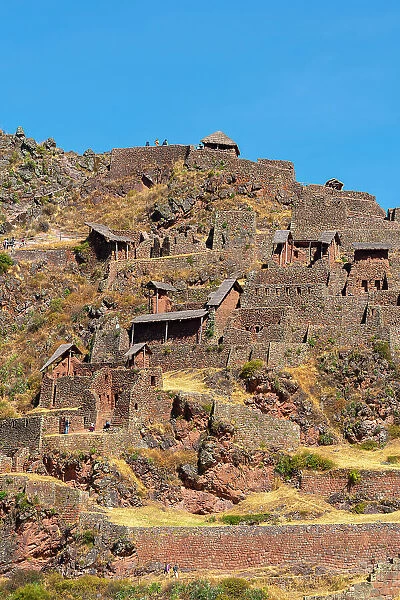Citadel of Pisac, UNESCO, Pisac, Sacred Valley, Urubamba Province, Cusco Region, Peru
