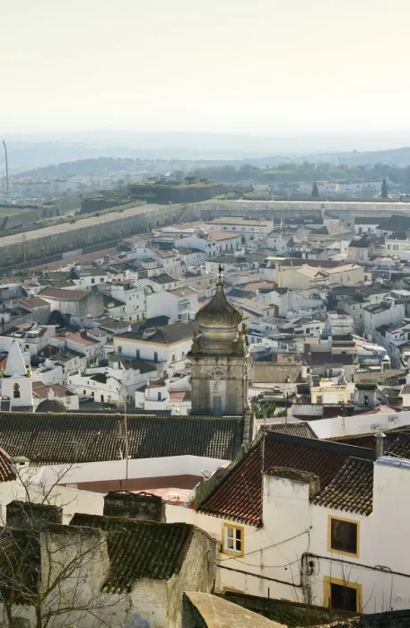 Framed Print : The city of Elvas and his 17th century fortifications, the biggest city bulwark Framed Print : The city of Elvas and his 17th century fortifications, the biggest city bulwark