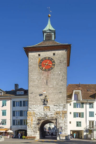 City gate Bieltor, Solothurn, Switzerland