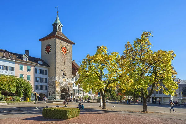 City gate Bieltor, Solothurn, Switzerland