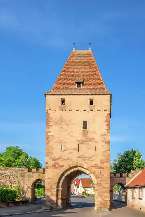 Framed Print : City gate of Rosheim, Bas-Rhin, Alsace, Alsace-Champagne-Ardenne-Lorraine, Grand Est, France Framed Print : City gate of Rosheim, Bas-Rhin, Alsace, Alsace-Champagne-Ardenne-Lorraine, Grand Est, France