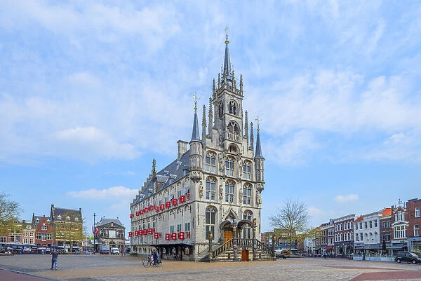 City hall of Gouda, South Holland, The Netherlands