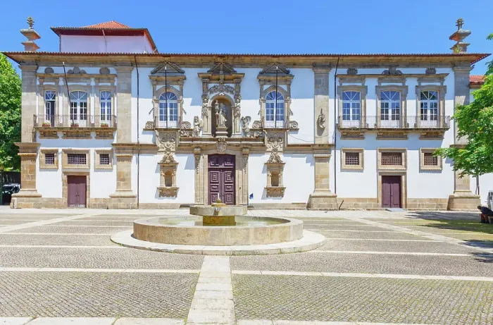 Framed Print : City Hall, Guimaraes, Minho Region, Portugal Framed Print : City Hall, Guimaraes, Minho Region, Portugal