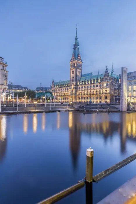 Framed Print : City Hall (Rathaus) in Hamburg, Germany Framed Print : City Hall (Rathaus) in Hamburg, Germany