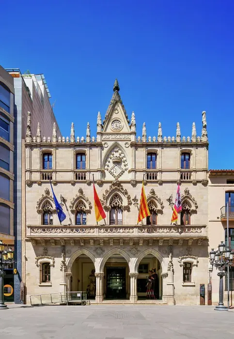 Framed Print : City Hall, Terrassa, Catalonia, Spain Framed Print : City Hall, Terrassa, Catalonia, Spain