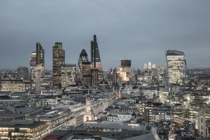 Framed Print : City of London skyline, London, England Framed Print : City of London skyline, London, England