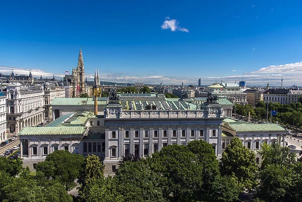 City skyline, Vienna, Austria