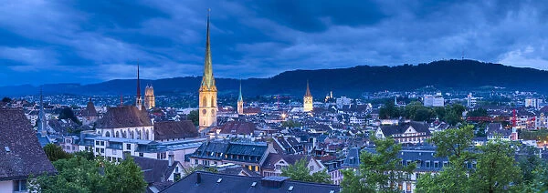 City skyline, Zurich, Switzerland