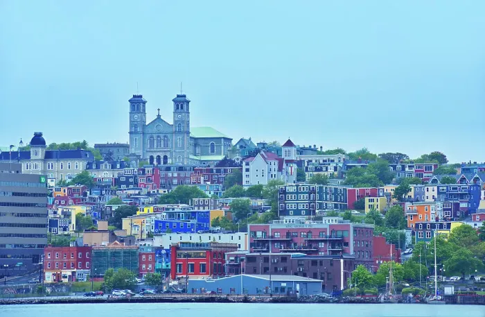 Framed Print : CIty of St. John's, St. John's, Newfoundland & Labrador, Canada Framed Print : CIty of St. John's, St. John's, Newfoundland & Labrador, Canada