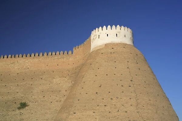 City walls, Ark fortress, Bukhara, Uzbekistan