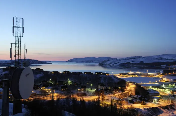 Framed Print : Cityscape, Kirkenes, Norway Framed Print : Cityscape, Kirkenes, Norway