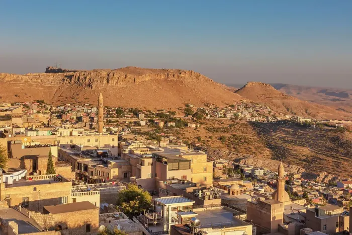 Framed Print : Cityscape of Mardin, Mardin Province, Turkey