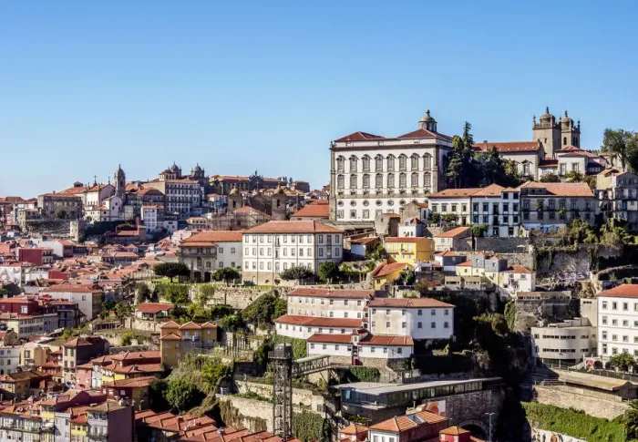 Framed Print : Cityscape of Porto, Portugal