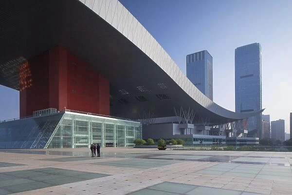 Civic Centre and Civic Square, Futian, Shenzhen, Guangdong, China
