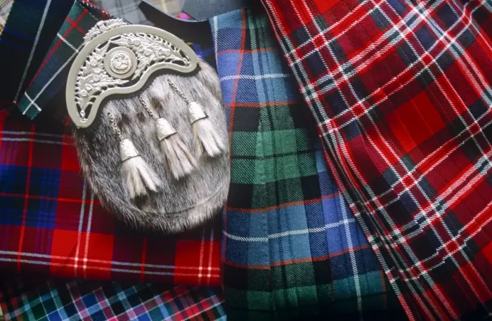 Framed Print : Clan Tartans, Inverness, Scotland Framed Print : Clan Tartans, Inverness, Scotland