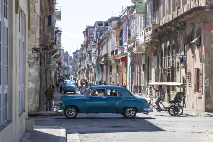 Framed Print : Classic 50s america car in the streets of Centro Habana, Havana, Cuba Framed Print : Classic 50s america car in the streets of Centro Habana, Havana, Cuba