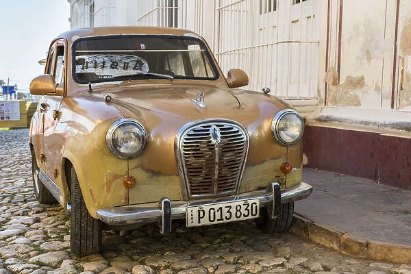 Classic American vintage car in Trinidad, Trinidad and Sancti Spiritus Province, Cuba