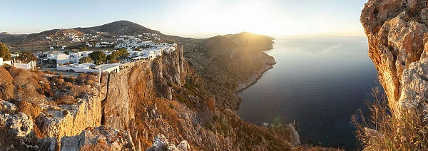 Cliff of Folegandros, Cyclades, Greece