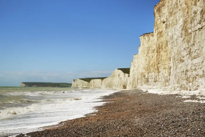 Framed Print : Cliff landscape at Birling Gap - United Kingdom, England, Sussex, Seaford, Birling Gap Framed Print : Cliff landscape at Birling Gap - United Kingdom, England, Sussex, Seaford, Birling Gap