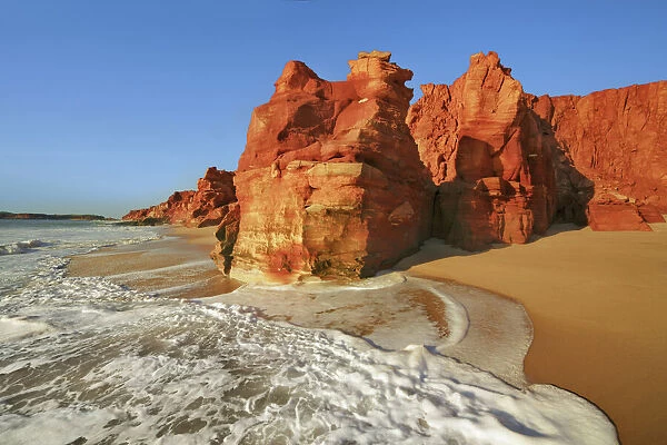 Cliff landscape at Cape Leveque - Australia, Western Australia, Kimberley