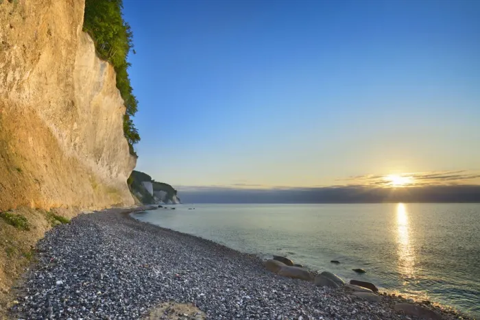 Framed Print : Cliff landscape at chalk coast - Germany, Mecklenburg-Vorpommern, Vorpommern-Rugen, Rugen Framed Print : Cliff landscape at chalk coast - Germany, Mecklenburg-Vorpommern, Vorpommern-Rugen, Rugen