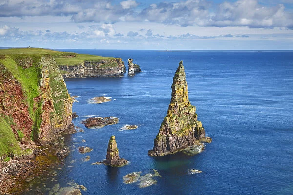 Cliff landscape at Duncansby Stacks - United Kingdom, Scotland, Caithness, Duncansby Head
