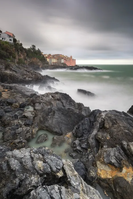 Framed Print : Cliff of Tellaro, municipality of Lerici, La Spezia province, Liguria district, Italy Framed Print : Cliff of Tellaro, municipality of Lerici, La Spezia province, Liguria district, Italy