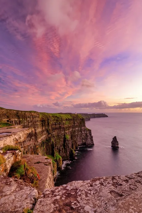 Framed Print : Cliffs of Moher at Sunset, County Clare, Ireland Framed Print : Cliffs of Moher at Sunset, County Clare, Ireland