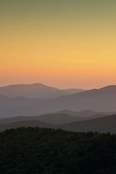 Framed Print : Clingmans Dome, Great Smoky Mountains National Park, North Carolina, USA