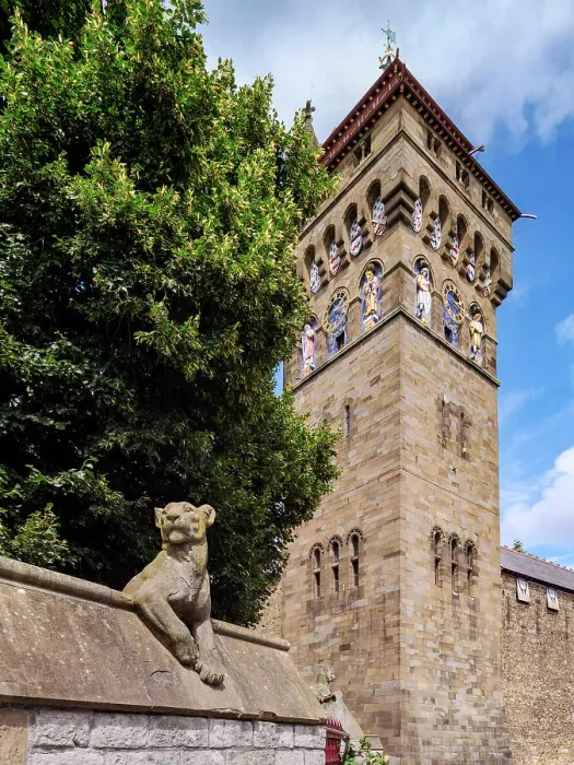 Framed Print : The Clock Tower, Cardiff Castle, Cardiff, Wales, United Kingdom Framed Print : The Clock Tower, Cardiff Castle, Cardiff, Wales, United Kingdom