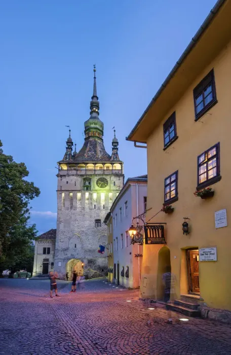 Framed Print : The Clock Tower, dating back to the 14th century, defends the main gate to the citadel Framed Print : The Clock Tower, dating back to the 14th century, defends the main gate to the citadel