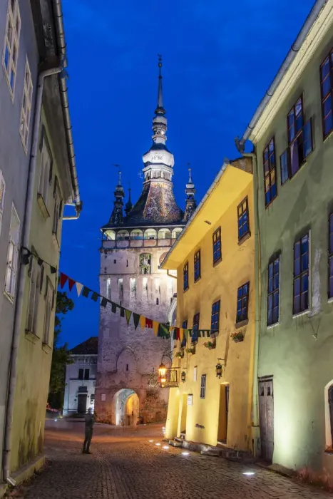 Framed Print : The Clock Tower, dating back to the 14th century, defends the main gate to the citadel Framed Print : The Clock Tower, dating back to the 14th century, defends the main gate to the citadel