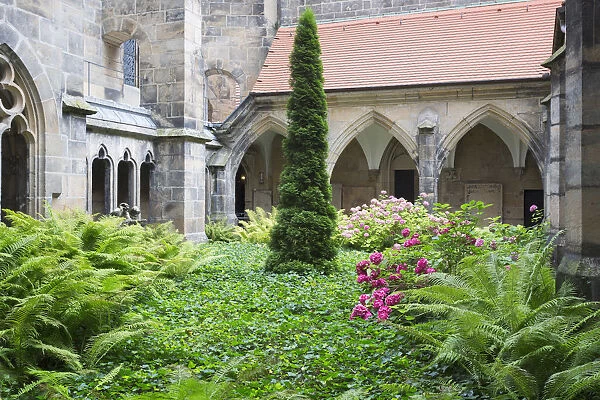 Cloister of Cathedral, Meissen, Saxony, Germany