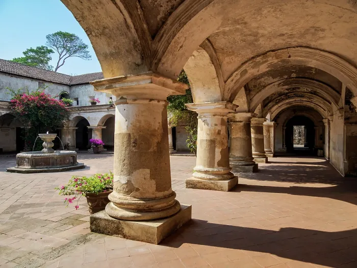 Framed Print : Cloister at the Church and Convent of Capuchinas, Antigua Guatemala, Sacatepequez Department, Guatemala Framed Print : Cloister at the Church and Convent of Capuchinas, Antigua Guatemala, Sacatepequez Department, Guatemala