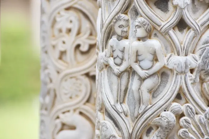 Framed Print : Cloister columns detail, Cathedral of Monreale, Monreale, Palermo, Sicily, Italy, Europe Framed Print : Cloister columns detail, Cathedral of Monreale, Monreale, Palermo, Sicily, Italy, Europe