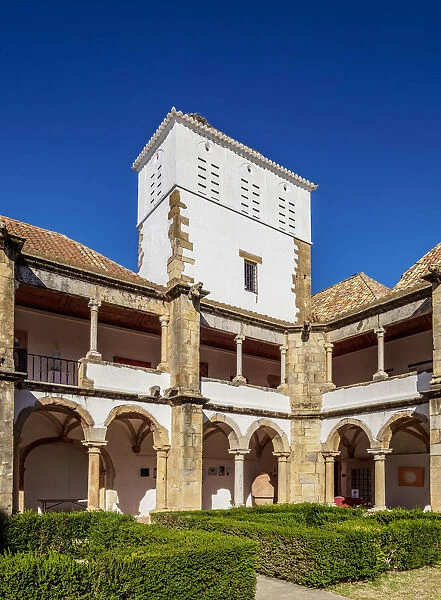 Cloister of Monastery of Nossa Senhora da Assuncao, Faro, Algarve, Portugal