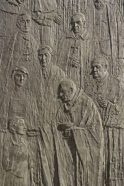 Close up of Bas relief, St. Stanislaus Church or the Skalka Church