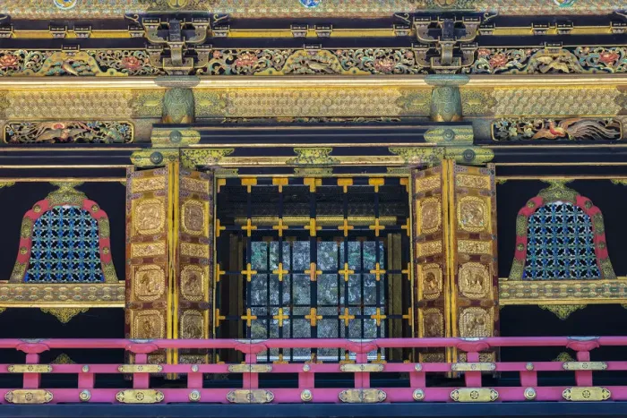 Framed Print : Close-up detail of Taiyuin-byo Temple, Nikko, Tochigi Prefecture, Japan Framed Print : Close-up detail of Taiyuin-byo Temple, Nikko, Tochigi Prefecture, Japan