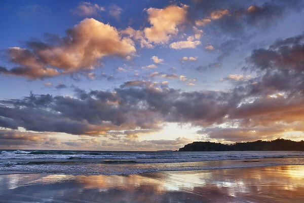 Cloud impression at sea - New Zealand, North Island, Northland, Whangarei, Matapouri