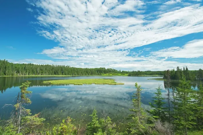 Framed Print : Clouds and wetland in the boreal forest some 30 kms east of Longlac Longlac, Ontario, Canada Framed Print : Clouds and wetland in the boreal forest some 30 kms east of Longlac Longlac, Ontario, Canada