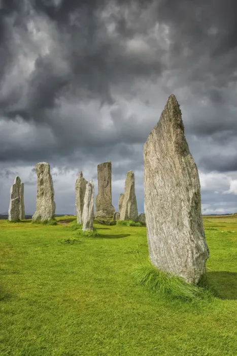 Framed Print : Cloudscape Over Callanish Standing Stones, Isle of Lewis, Outer Hebrides, Scotland