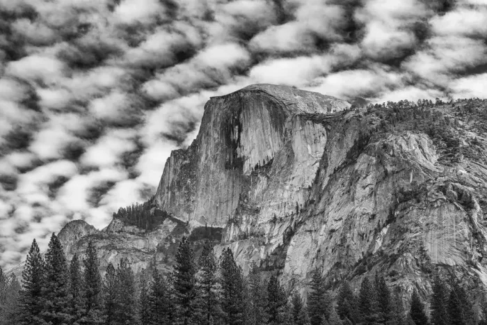 Framed Print : Cloudscape over Half Dome, Yosemite National Park, California, USA Framed Print : Cloudscape over Half Dome, Yosemite National Park, California, USA