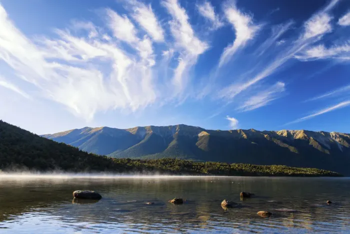 Framed Print : Cloudscape over Lake Rotoiti, New Zealand Framed Print : Cloudscape over Lake Rotoiti, New Zealand